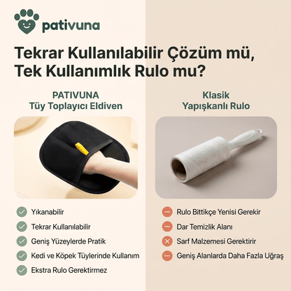 Tüy Toplayıcı Eldiven